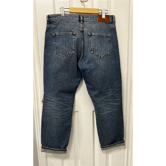 ZARA MOM FIT RIPPED JEANS - Picture 3 of 4